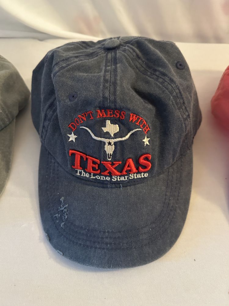 Texas Embroidered Cap - Don't Mess With Texas