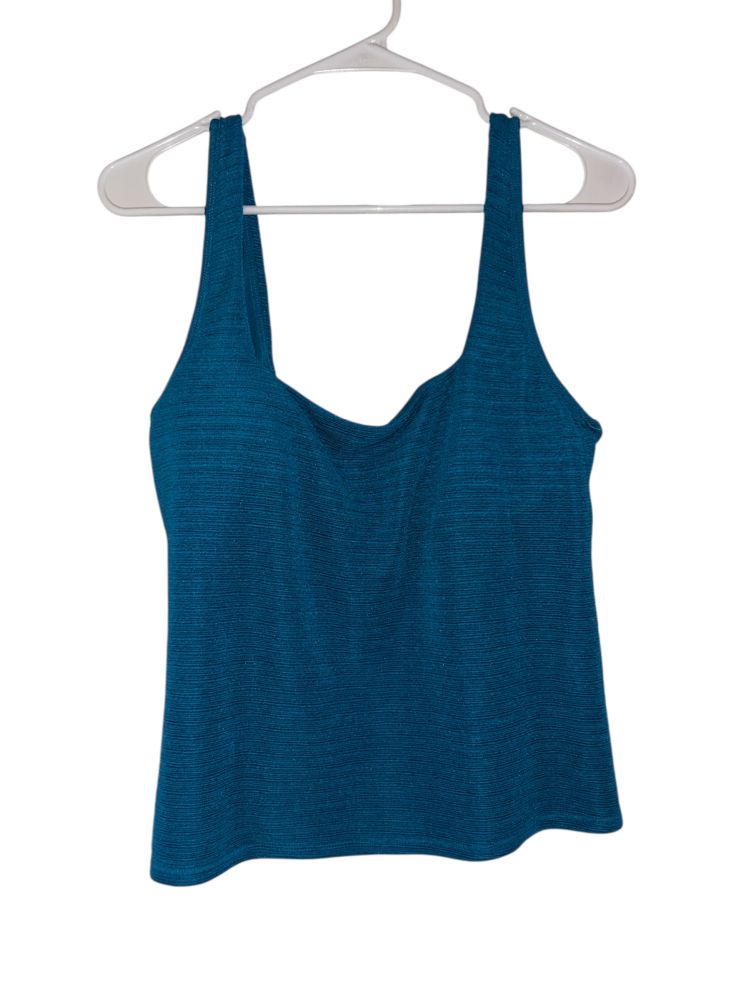 Women's Tank Top by Time and Tru - Teal Sleeveless