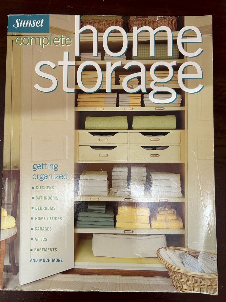 Sunset Complete Home Storage Book