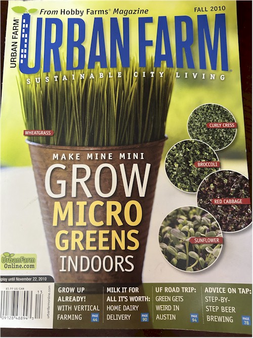 Urban Farm Magazine - Fall 2010 Edition
