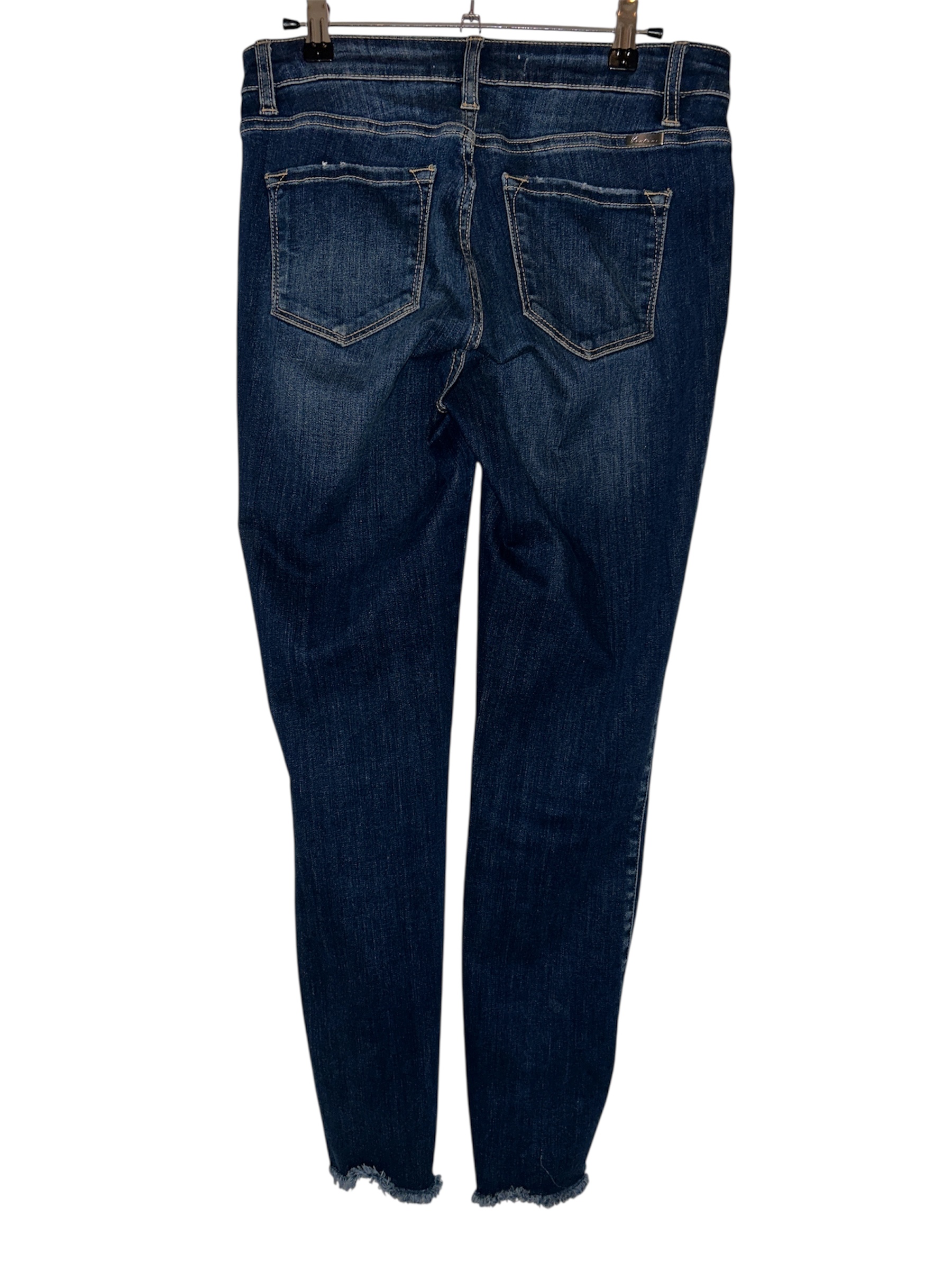 Women's RanCan Distressed Skinny Jeans - Raw Hem