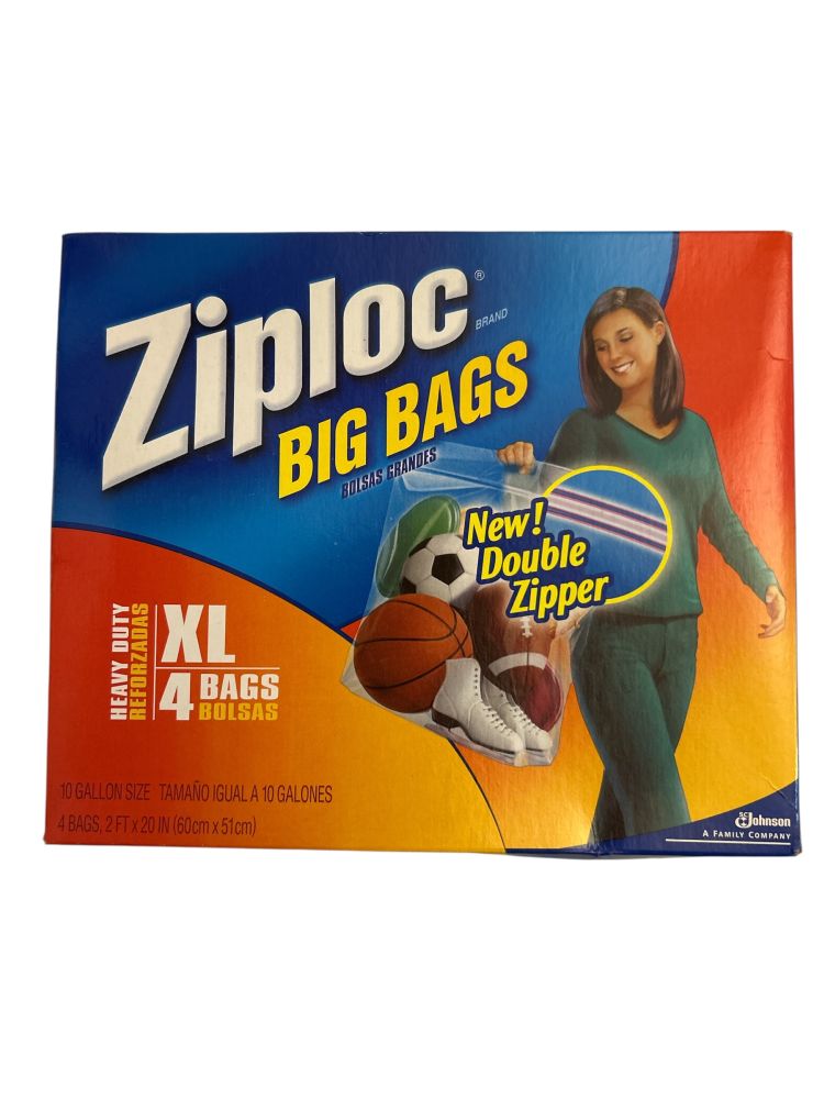 Ziploc Big Bags XL Heavy Duty 4 Pack