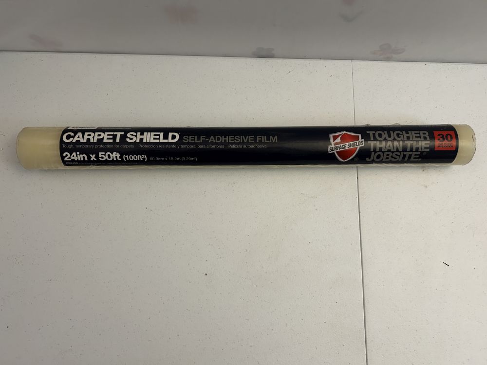 Carpet Shield Self-Adhesive Film 24in x 50ft