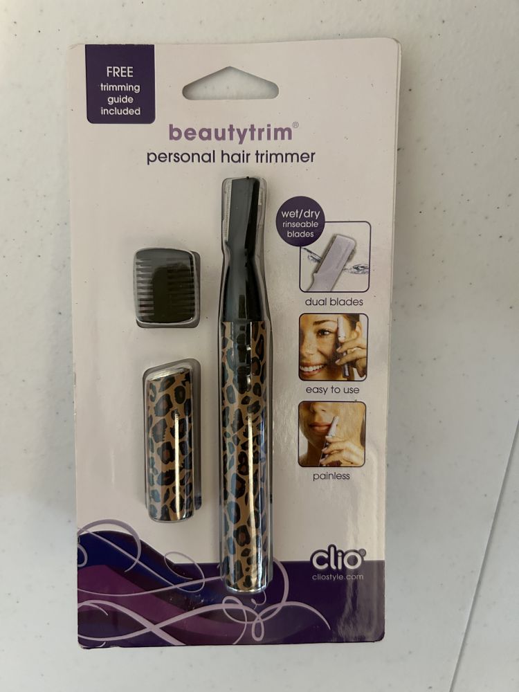 New Clio Beautytrim Personal Hair Trimmer
