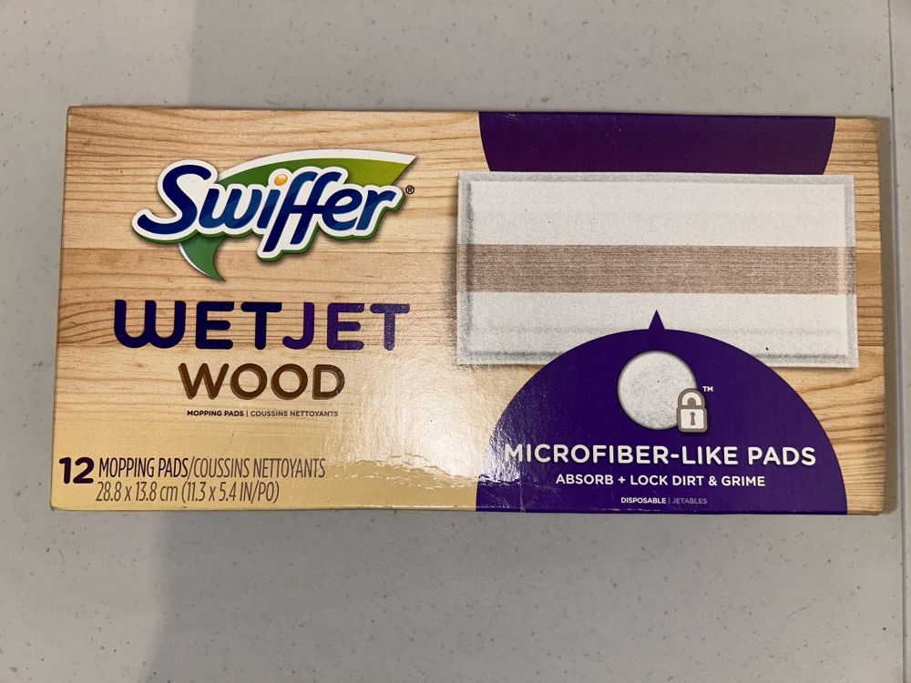 Swiffer WetJet Wood Mopping Pads 12-Pack