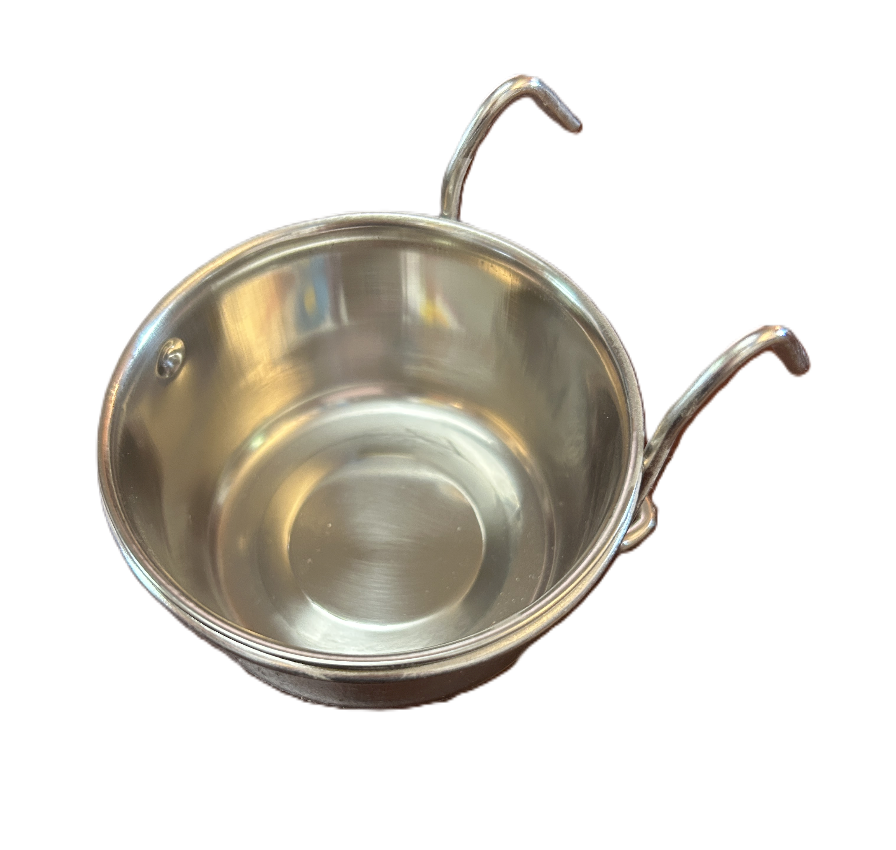 Small Pet Kennel Bowl Stainless Steel