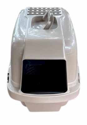 Hooded litter box
