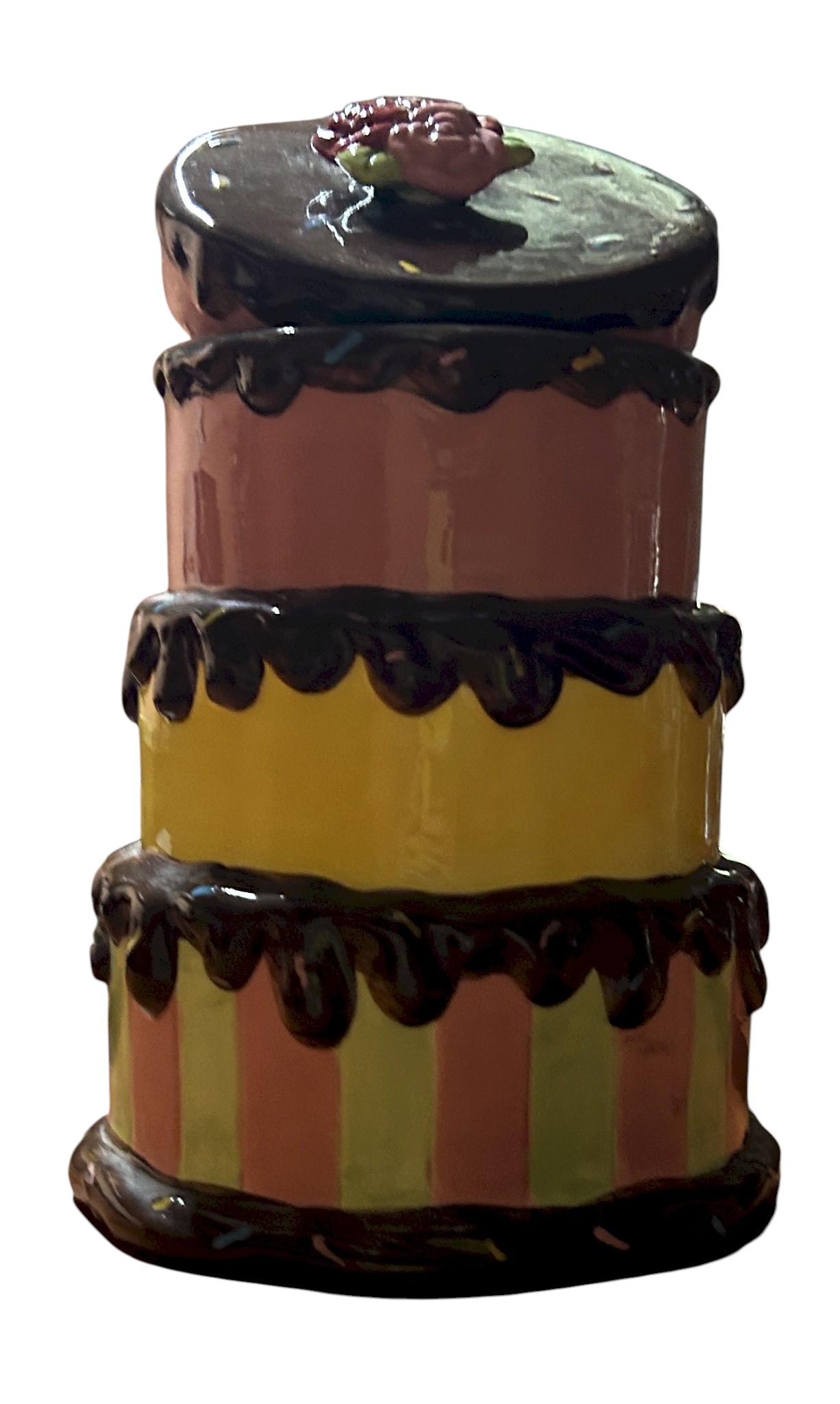 Ceramic Cake Cookie Jar