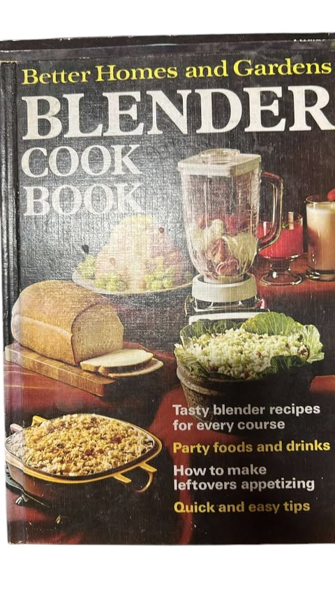 Better Homes and Gardens: Blender Cook Book (Hardcover, Vintage Edition)