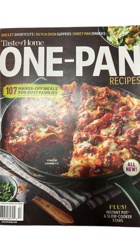Taste of Home: One-Pan Recipes (Magazine Cookbook)