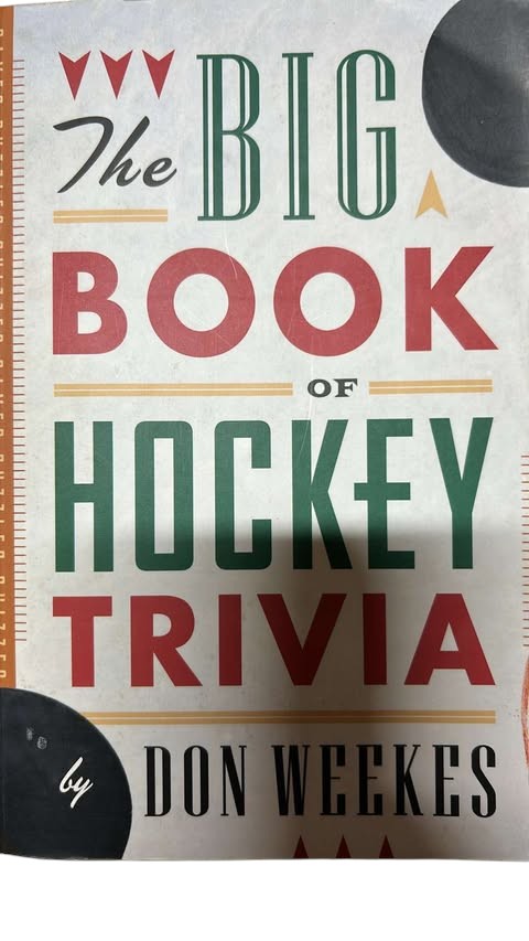 The Big Book of Hockey Trivia by Don Weekes (Paperback