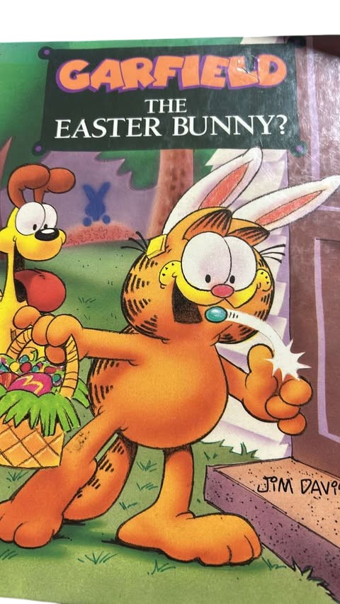Garfield: The Easter Bunny? by Jim Davis (Paperback/Children’s Holiday Book)