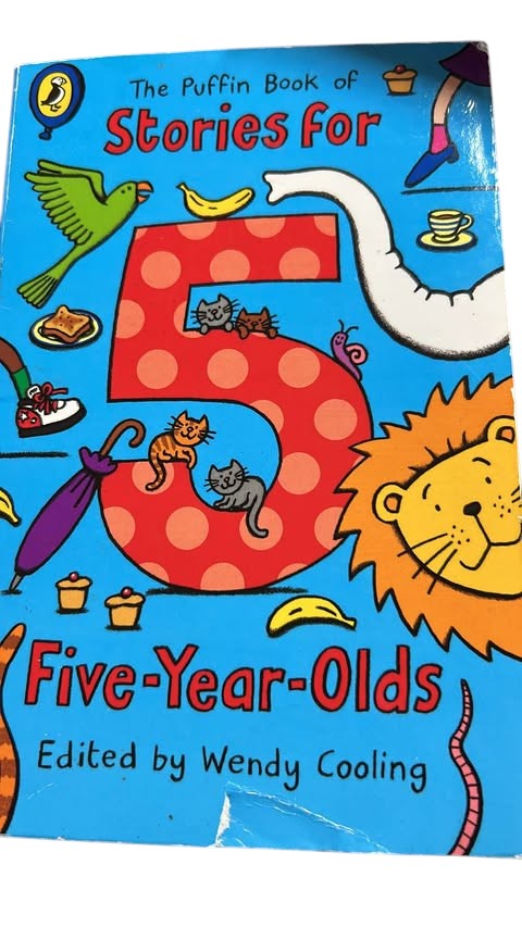 The Puffin Book of Stories for Five-Year-Olds, Edited by Wendy Cooling (Paperback)
