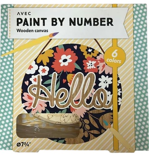 Avec paint by Number Kit