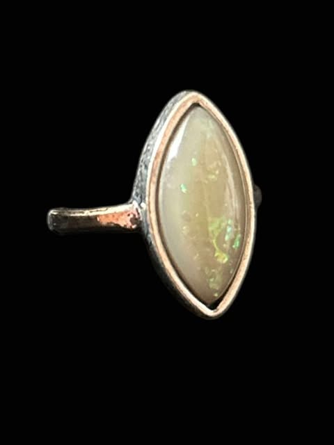 Marquise Faux Opal Ring