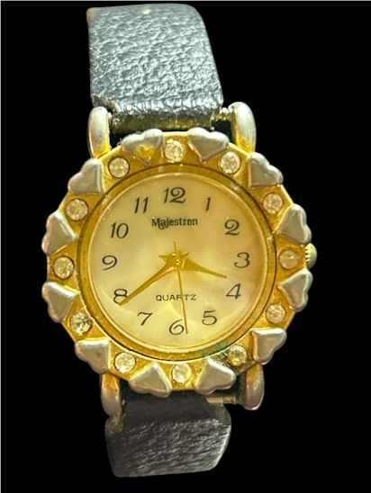 Majestron Heart-Trim Quartz Watch