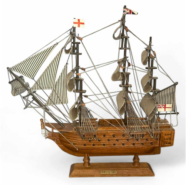 Wooden HMS Victory Model Ship 15 Inch
