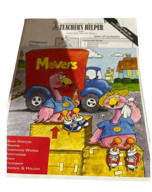 Teacher’s Helper “Movers” Classroom Skill Builder Issue
