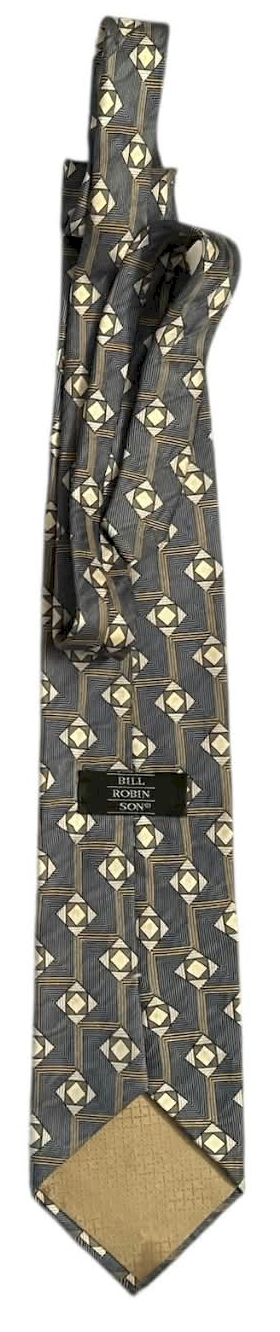 Men’s Bill Robinson & Son 100% Silk Tie Made in USA