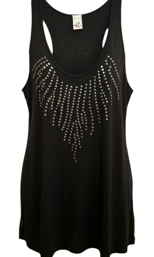 Women’s LA Teez Rhinestone Graphic Tank Top