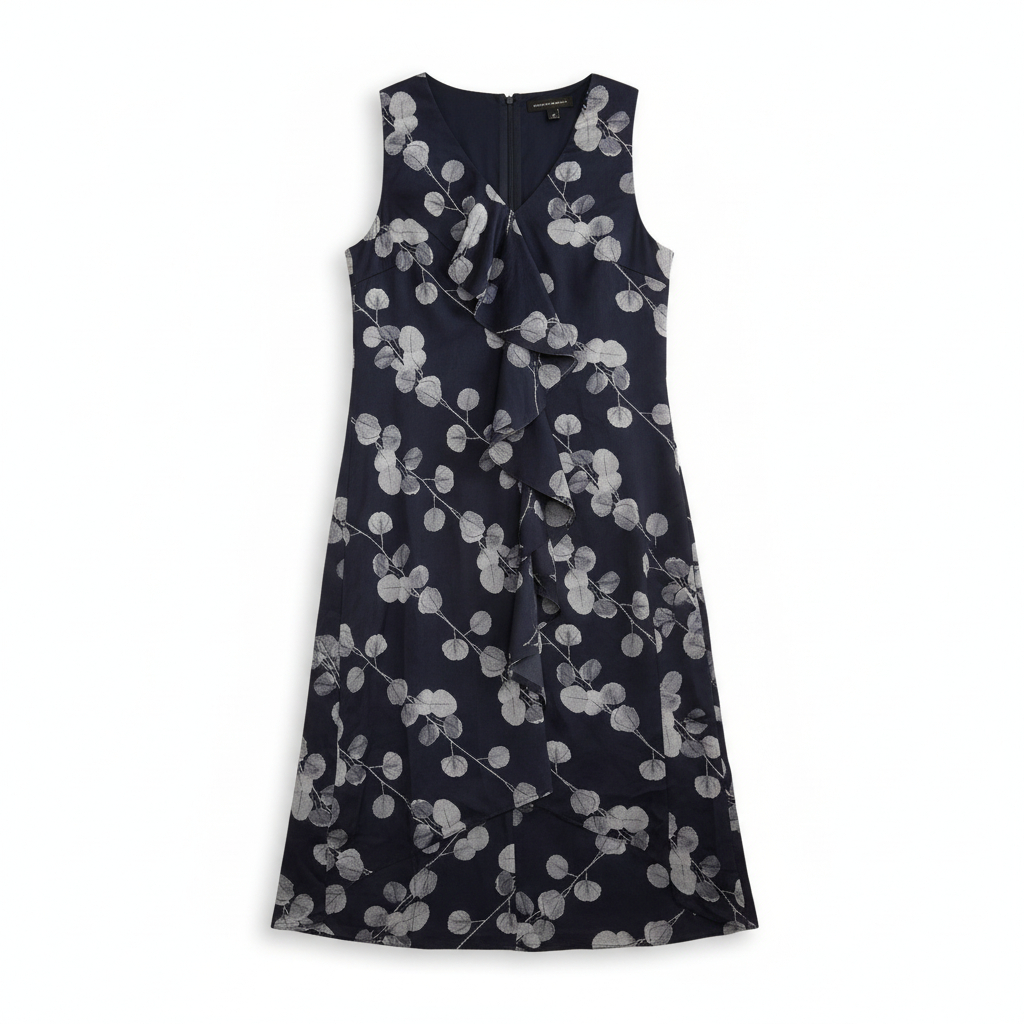 Women’s Banana Republic Sleeveless Ruffle Front Dress