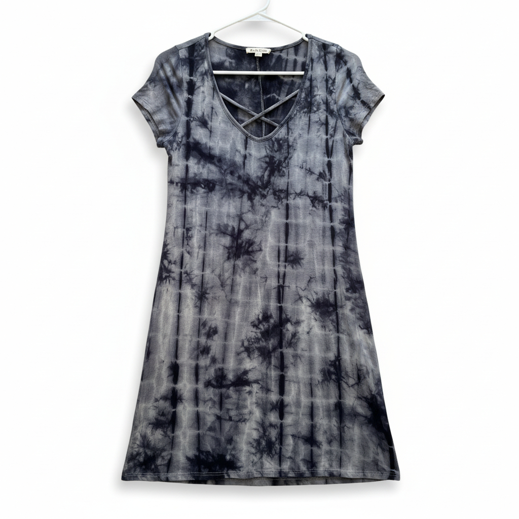 Women’s Rolla Coaster Tie Dye Short Sleeve Dress
