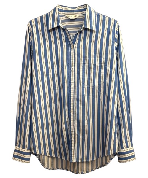 Women’s Button Front Striped Shirt