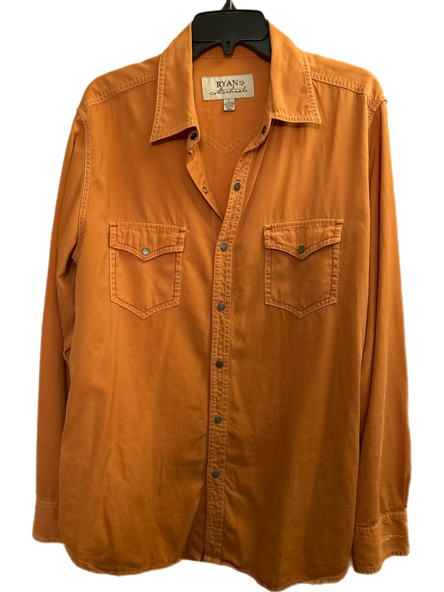 Men’s Ryan Michael Snap Front Western Style Shirt