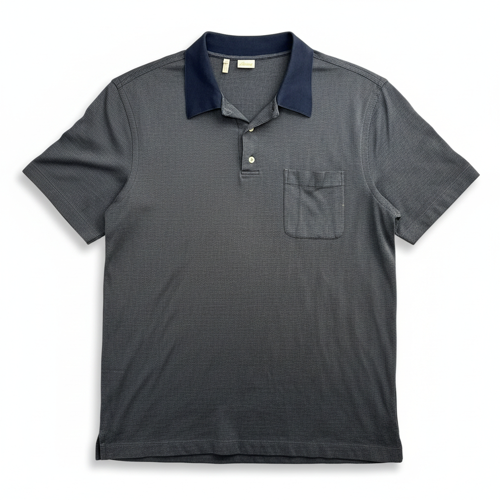 Men’s Brioni Short Sleeve Polo Shirt