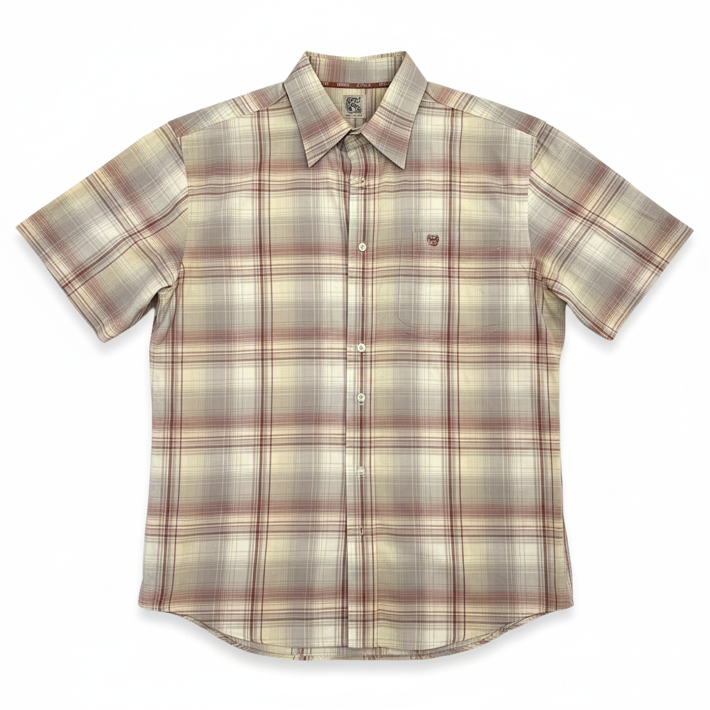 Men’s Cinch Short Sleeve Button Down Shirt