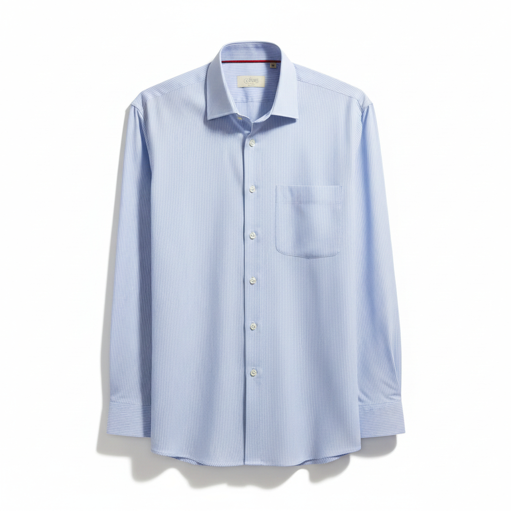 Men’s Eton Classic Long Sleeve Dress Shirt 42L 16.5 Neck