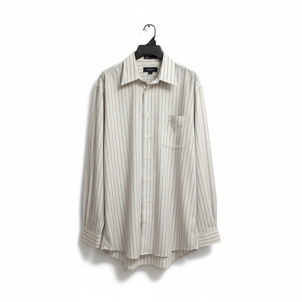 Men’s Nordstrom Tailored Fit Long Sleeve Dress Shirt 34L Neck 16 