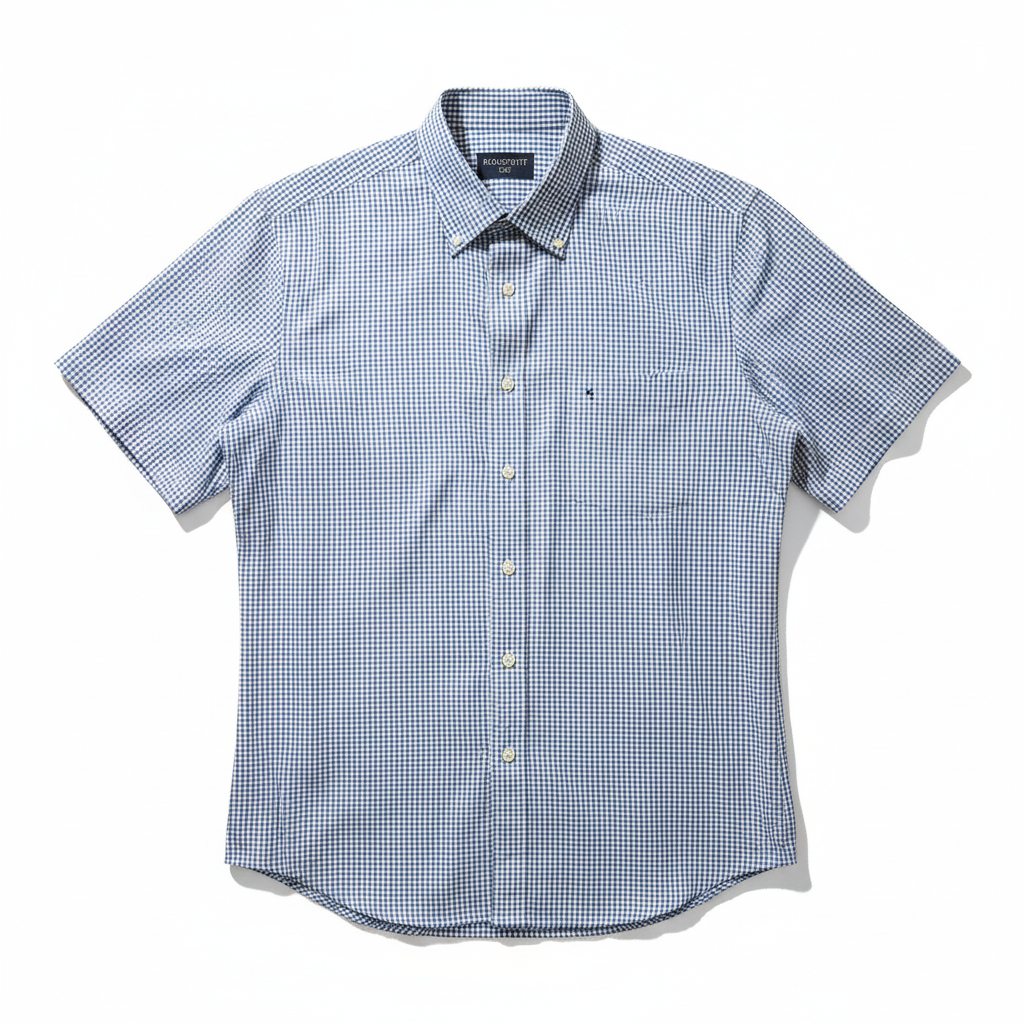 Men’s Bill Blass Blassport Short Sleeve Button Down Shirt