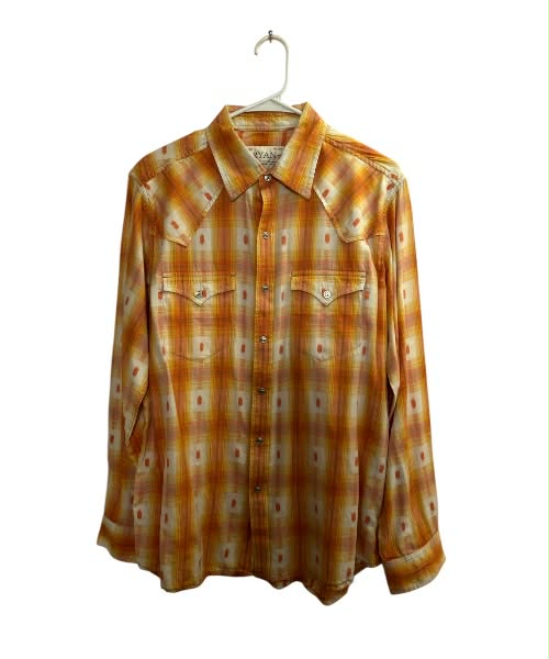 Men’s Western Style Button Down Shirt by Ryan Michael