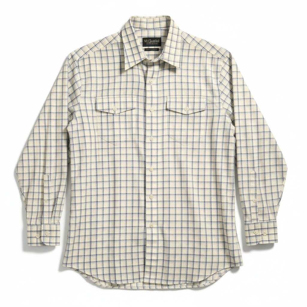 Men’s Western Style Button Down Shirt by M.L. Leddy