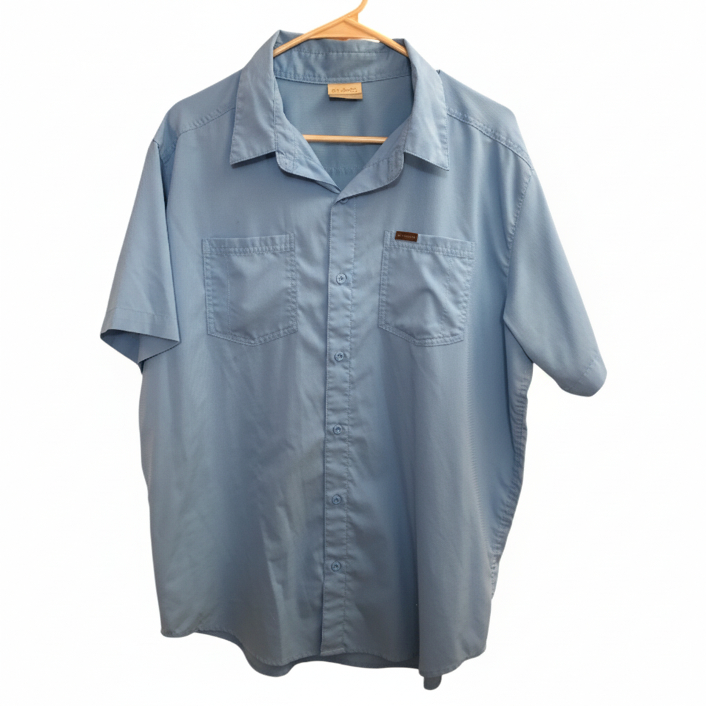 Men’s Columbia Performance Short Sleeve Button Front Shirt