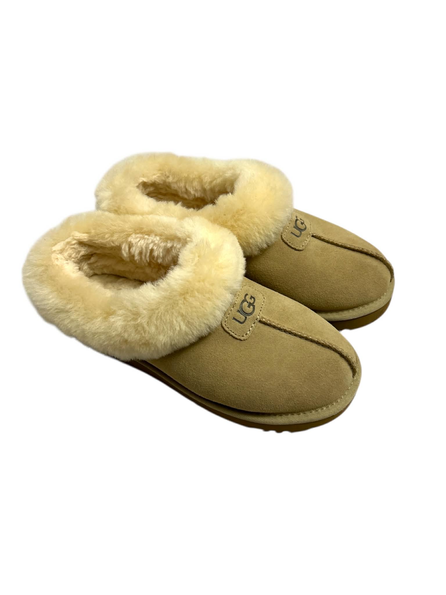 Women’s UGG Shearling Lined Slip On Slippers