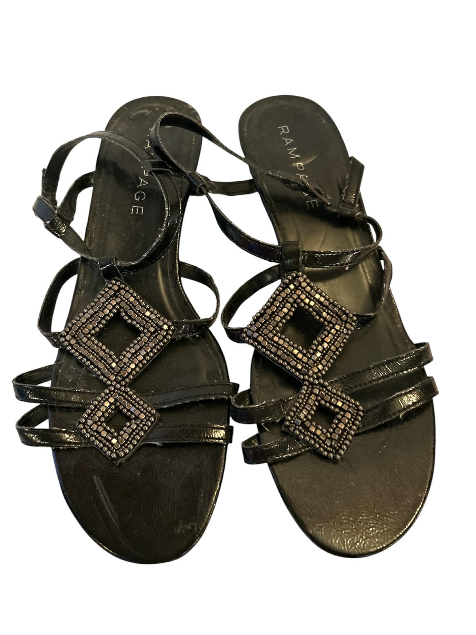 Women’s Embellished Strappy Sandals by Rampage