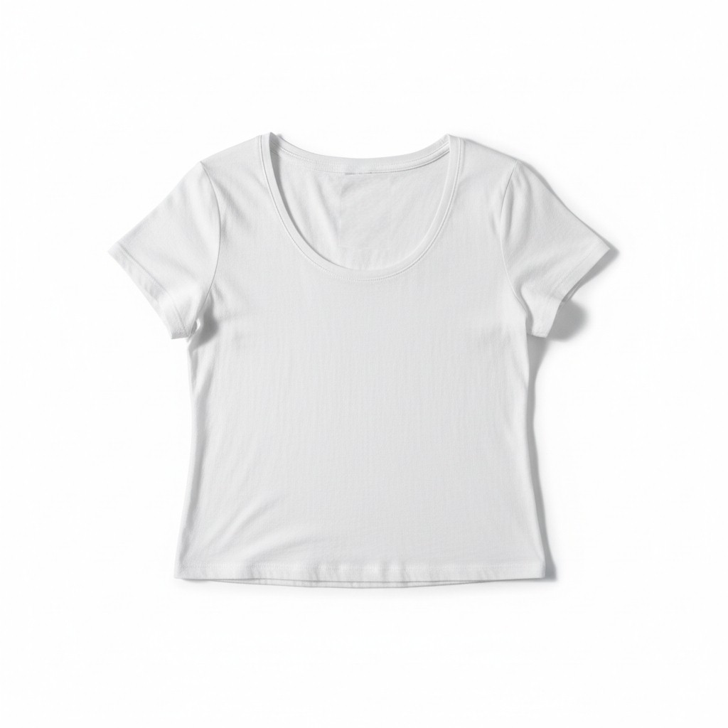 Women’s Classic Short Sleeve Scoop Neck Top by Faded Glory Everyday Essential Shirt