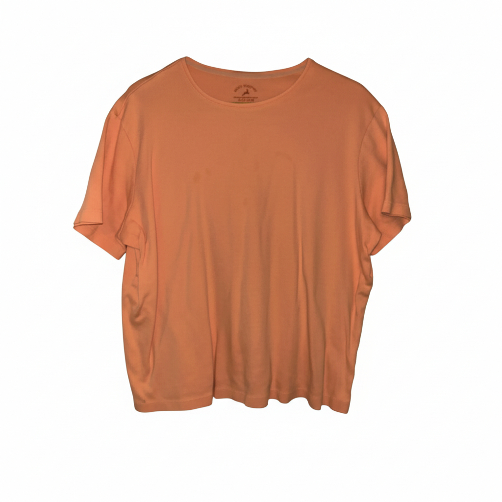 Women’s Casual Short Sleeve Tee by White Stag Soft Knit Everyday Basic Top