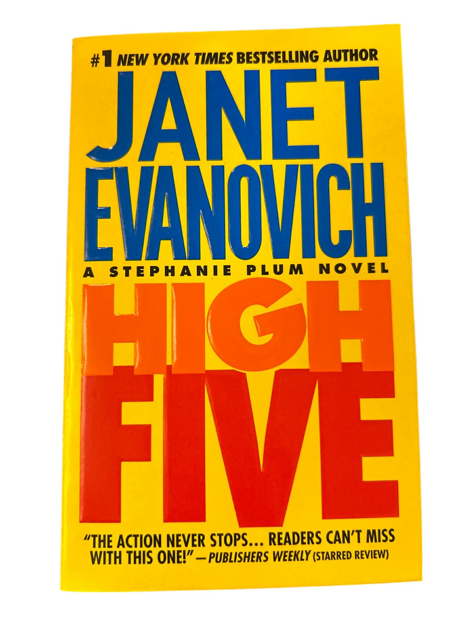 High Five by Janet Evanovich Stephanie Plum Mystery Novel Paperback Comedy Crime Series