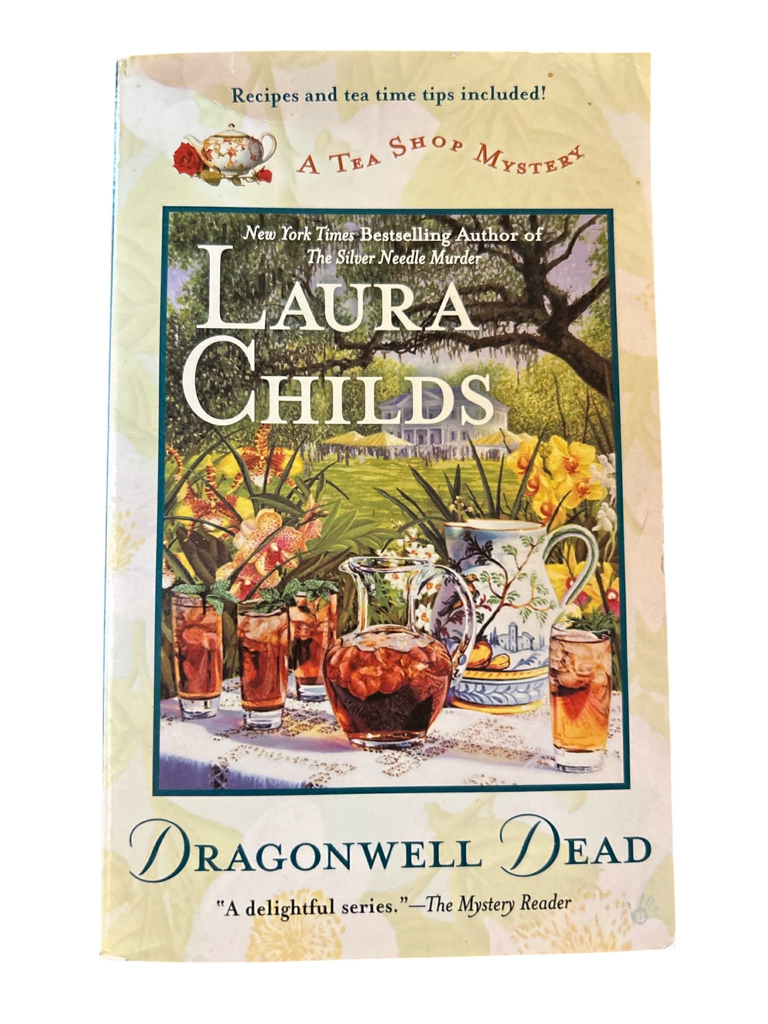 Dragonwell Dead by Laura Childs Tea Shop Mystery Paperback Cozy Mystery Novel