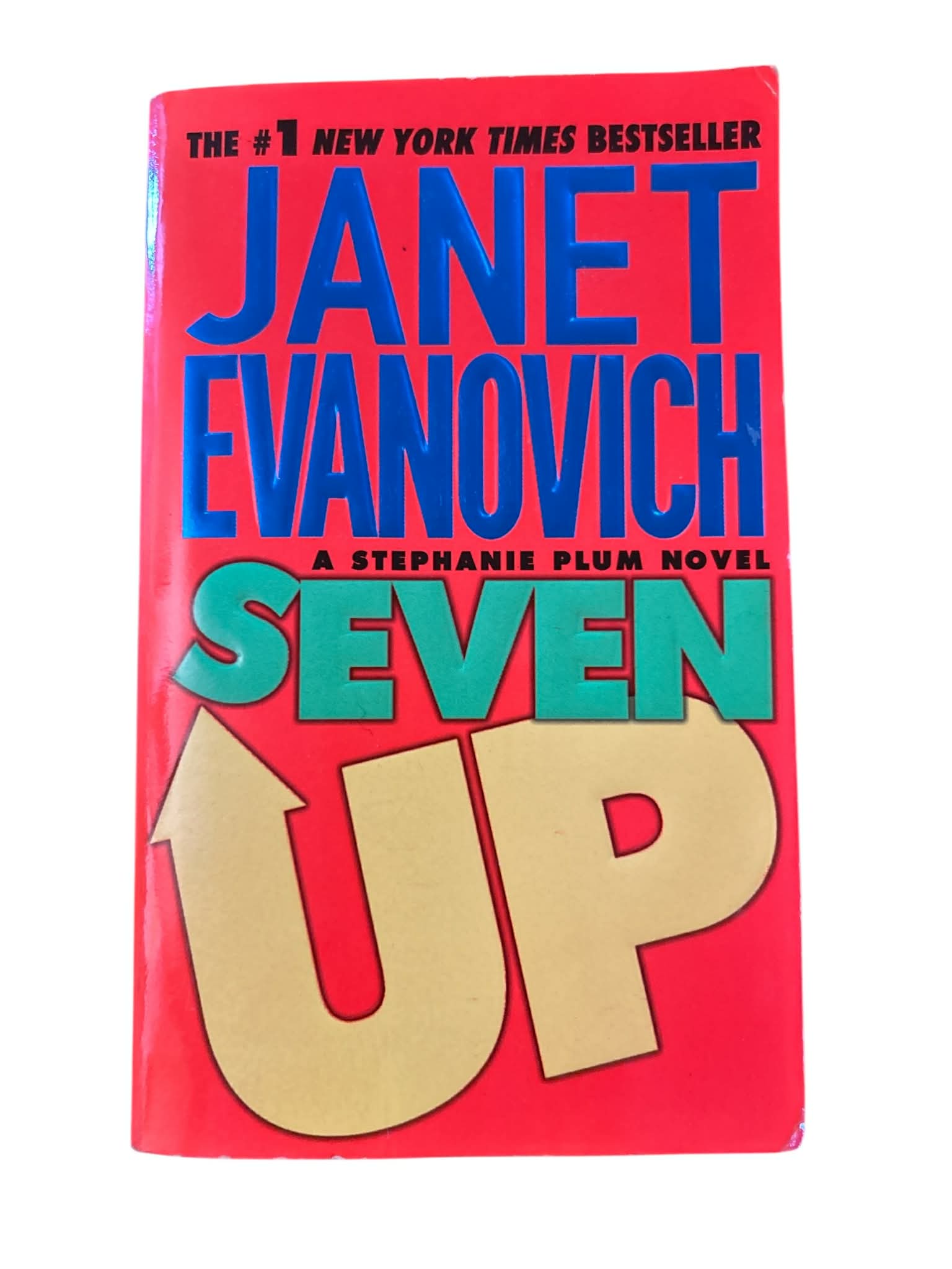 Seven Up by Janet Evanovich Paperback Stephanie Plum Mystery Comedy Crime Novel
