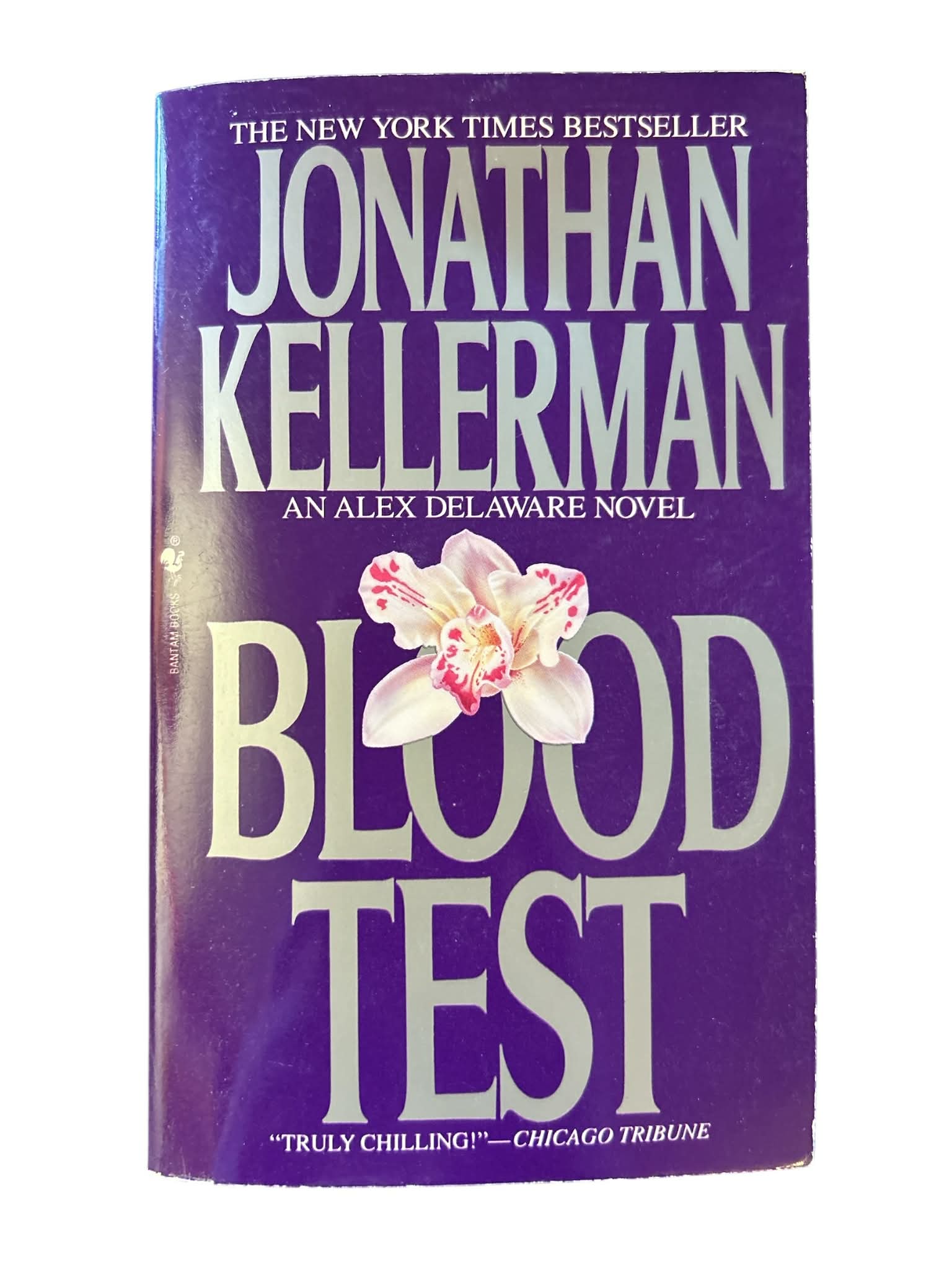 Mystery Thriller Book Jonathan Kellerman Blood Test Paperback Alex Delaware Novel