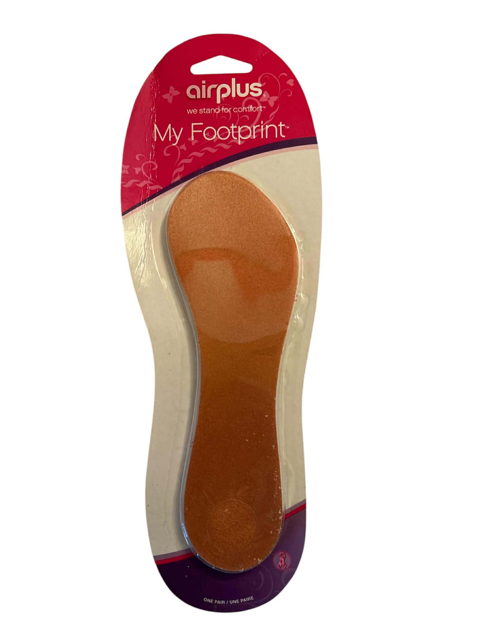 Women’s Airplus My Footprint Comfort Insert Shoe Cushion Insole New Sealed
