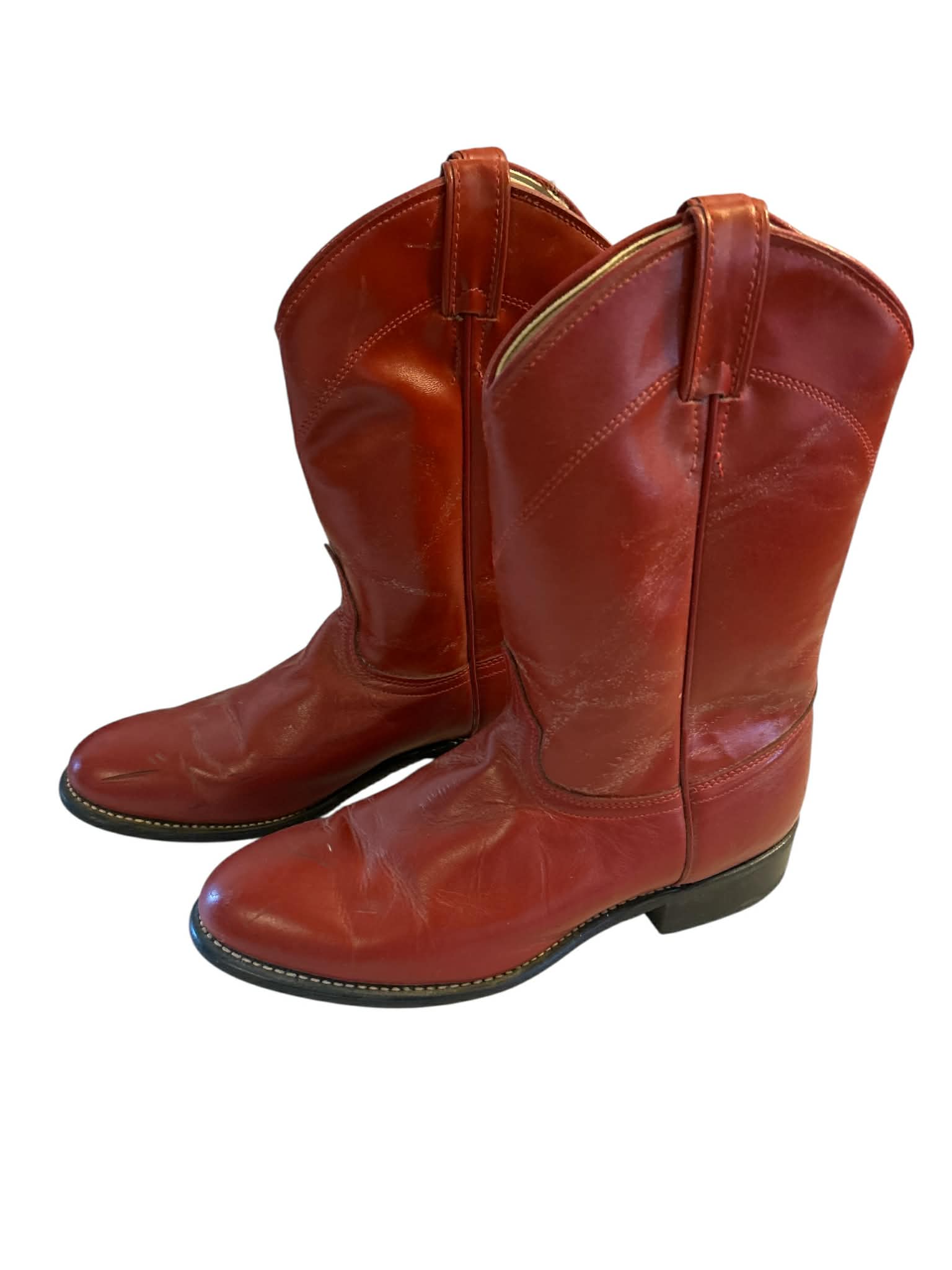 Women’s Laredo leather western pull on boots