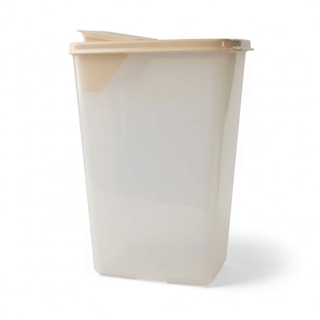 Tall Plastic Cereal Container