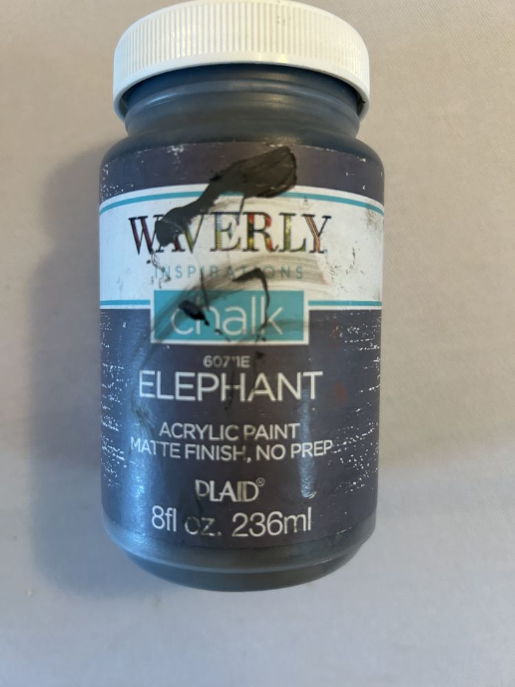 Waverly Inspirations Chalk Acrylic Paint, Elephant