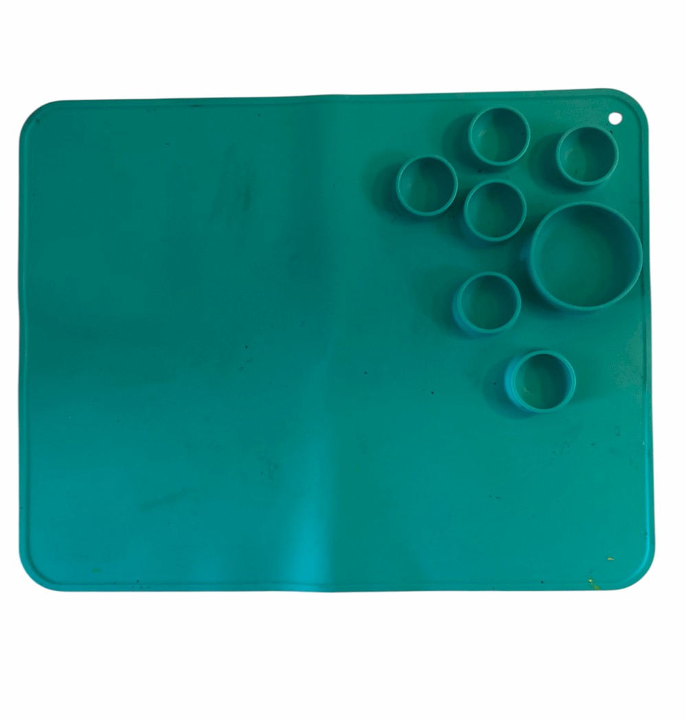 Silicone Painting Palette with Mixing Bowls