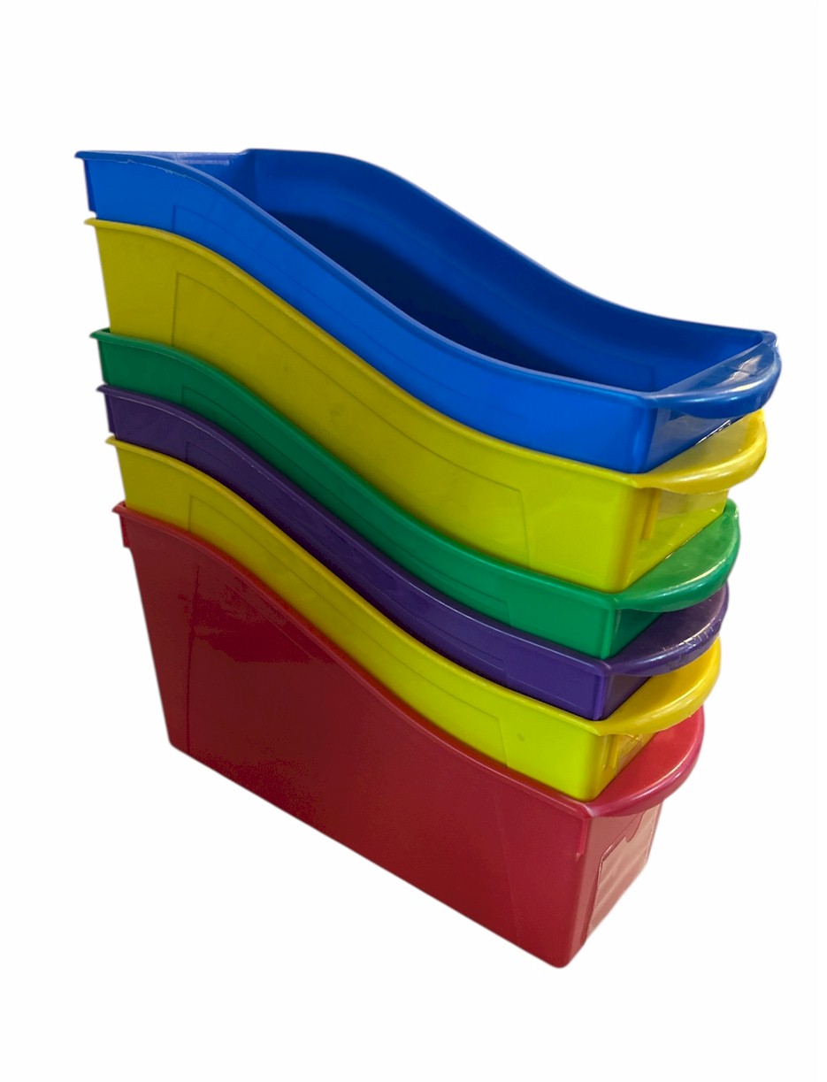 Assorted Magazine File Containers